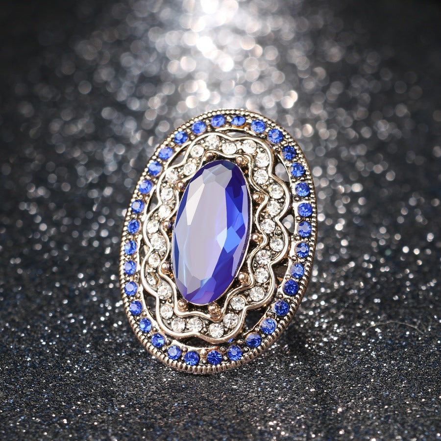 Retro Popular Fashion Oval Ring For Women
