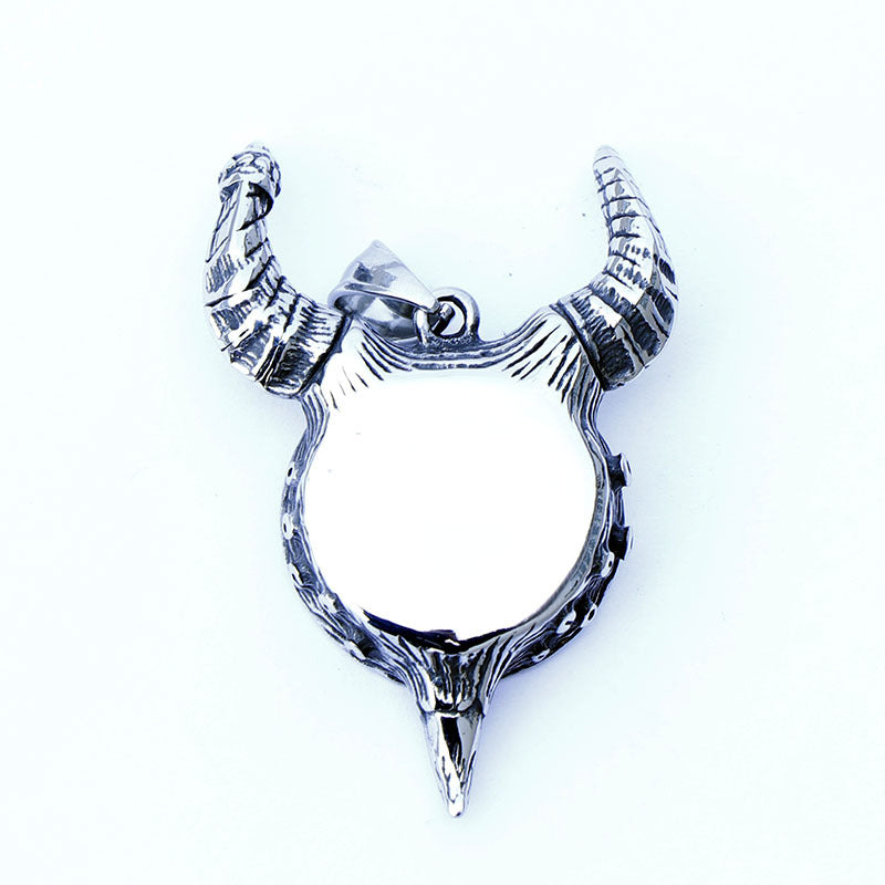 Split Ghost Eye Pendant Hipster Retro