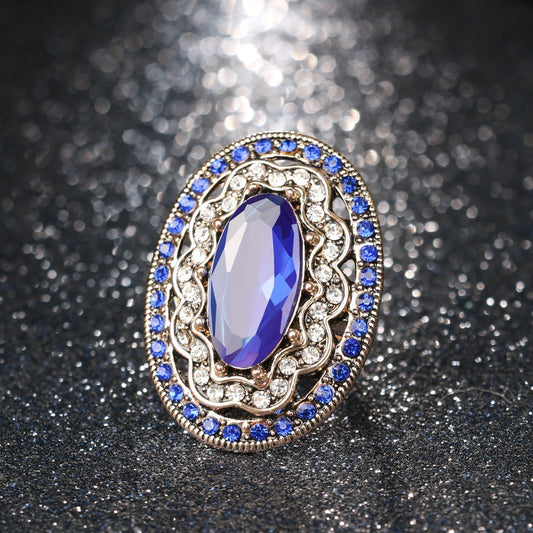 Retro Popular Fashion Oval Ring For Women