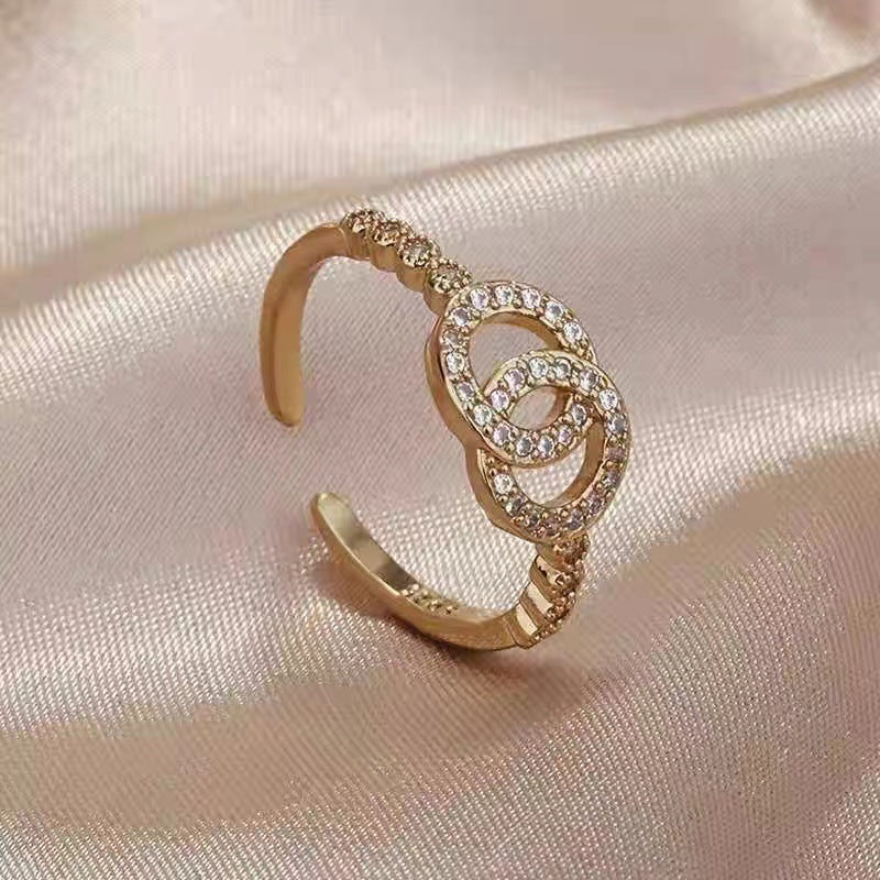 High-grade Light Luxury Minority Design Ring
