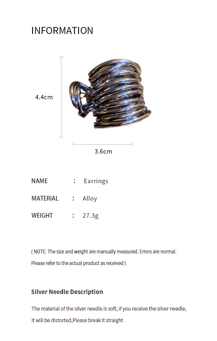 Metal High Ponytail Fixed Fashion All-match Barrettes