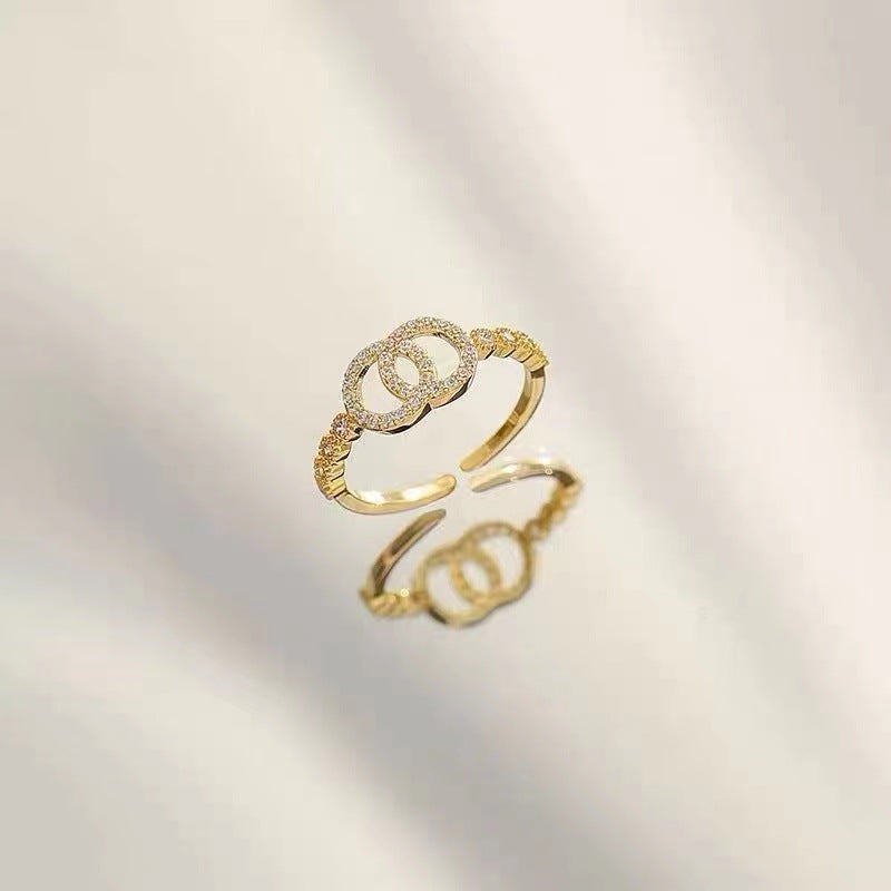 High-grade Light Luxury Minority Design Ring