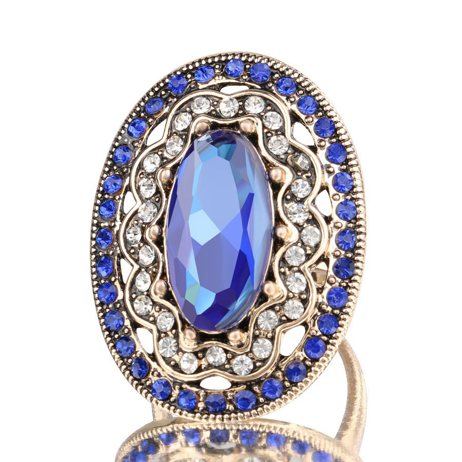 Retro Popular Fashion Oval Ring For Women
