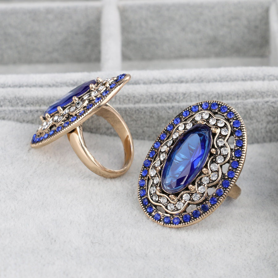 Retro Popular Fashion Oval Ring For Women