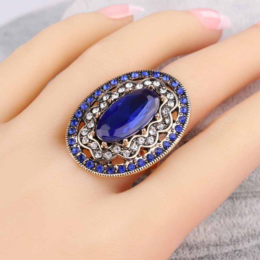 Retro Popular Fashion Oval Ring For Women
