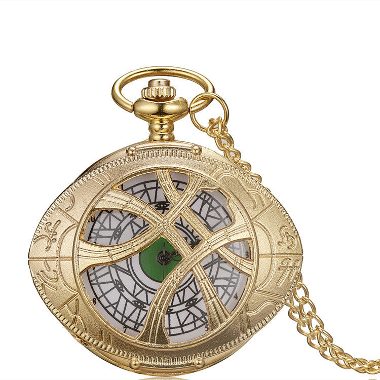 Angel Magic Eye Retro Large Pocket Watch