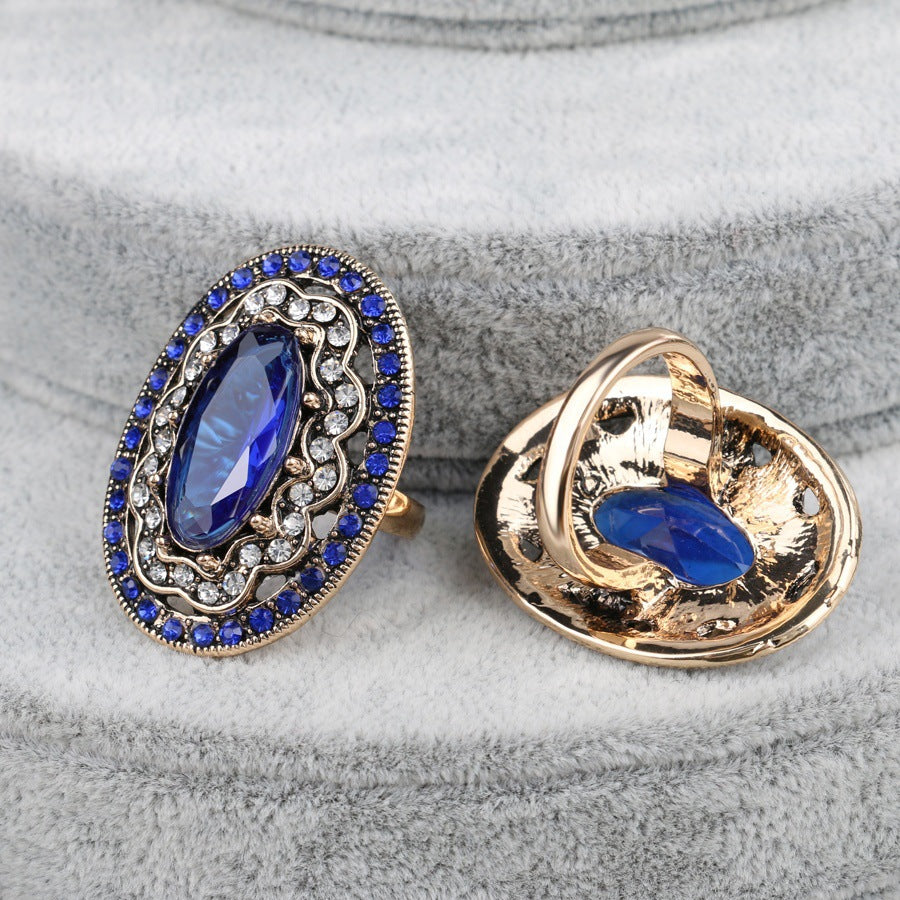 Retro Popular Fashion Oval Ring For Women
