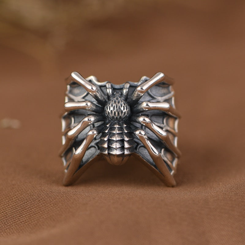 Spider Ring Vintage Insect Eight Claw