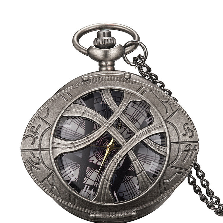 Angel Magic Eye Retro Large Pocket Watch